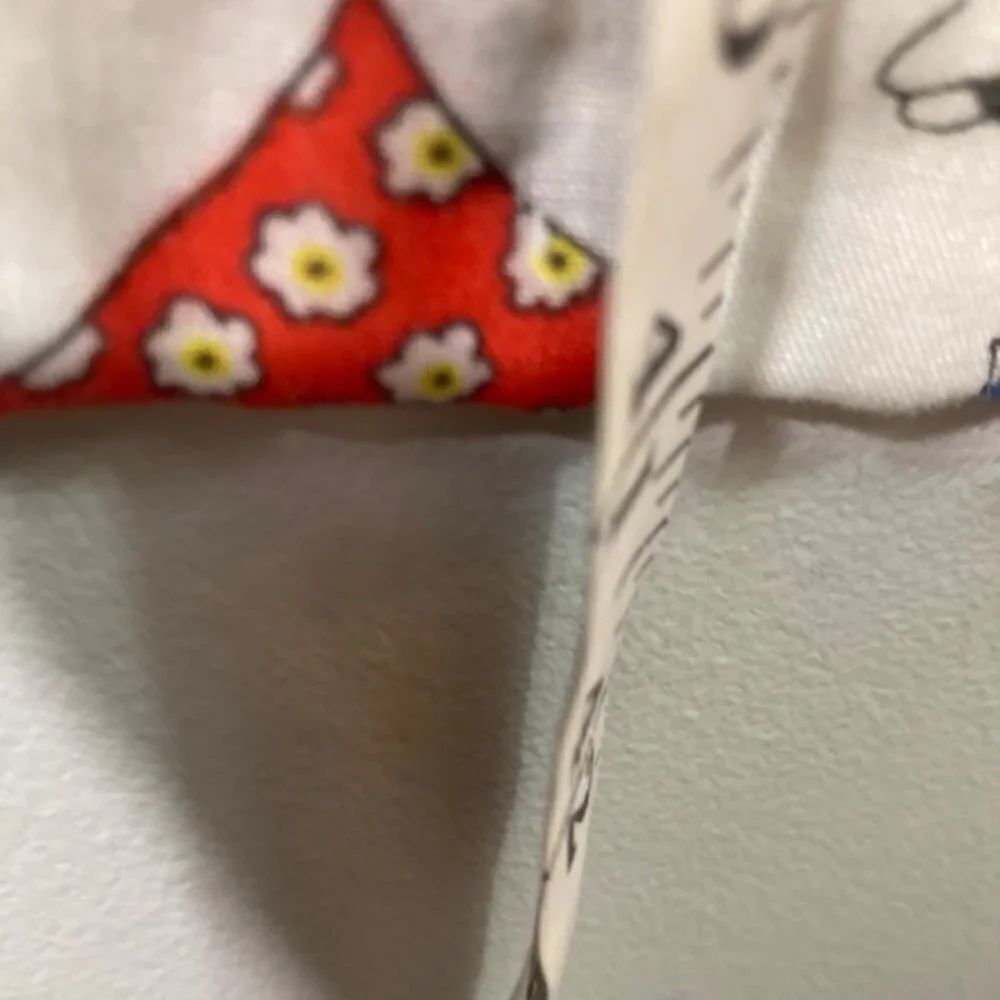 Vintage Handmade Embroidered Baby Quilt Sun Bonnet Sue Boy‎ Flying Kite 41 x 46